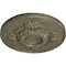 Ekena Millwork Monique Ceiling Medallion (Fits Canopies up to 3 3/4"), 13 3/4"OD x 1"P, Witch Hazel Crackle CM13MOWHC - alternate 3